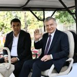 Prezident Shavkat Mirziyoyev Namangan shahridagi anʼanaviy gullar festivaliga tashrif buyurdi.