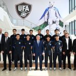 Davlatimiz rahbari Namangan viloyatiga safari doirasida “Navbahor” futbol klubi akademiyasiga tashrif buyurdi.